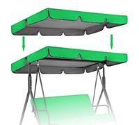 Waterproof Anti-UV Patio Swing Canopy Replacement for 2 & 3 Seater Swing Chairs - Durable Outdoor Garden Hammock Cover Protect Your Swing Seat in All Weather