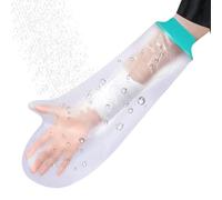 Waterproof Arm Cast Cover for Shower After Surgery, Soft Comfortable Cast Protectors for Broken Hands, Fingers, Wrists, Reusable Elastic Cast Bag for Bandage, Wound Care Supplies