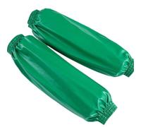 Waterproof arm Sleeves Leather Oversleeve Waterproof Arm Sleeve Kitchen Cleaning Arms Covers Work Condom Washing Hand Protectors(Grass Green)