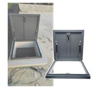 Waterproof Attic Hatch - Durable Galvanized Metal Roof Access | Emergency Roof Hatch with Gas Shock Strut | Easy Install Basement Exit Cover (20x40in) - Secure & Reliable Solution