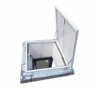 Waterproof Attic Hatch Skylight Roof Access Attic Cover Emerncy Exit for Home Industry White 55x55cm Easy Installat Secure Seal