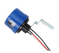 Waterproof Automatic Photoelectric Sensor Switch for Outdoor Lighting with Energy Saving Function and Intelligent On/Off Control for Pathways and Driveways