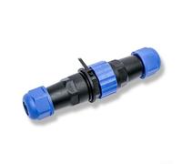Waterproof Aviation Connector SD13 Socket with Male and Female Butt Joint, IP68 Rated, 2 7 Pin Options, Threaded Connection for LED and Lighting Electronics (4pin)