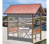 Waterproof Awning 2.5x3.5m for Outdoor Use - Tear-Resistant Canopy for Pergola Balcony and Patio - Sturdy Sunshade for All Weather Conditions