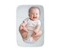 Waterproof Baby Diaper Changing Mat: Portable Changing Pad, Washer/Dryer Safe, Extra Large (20x30 in) | Lessy Messy