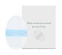 Waterproof Baby Ear Protector, Baby Swimmer Ear Band, Baby Ear Stickers | Waterproof Silicone Gel Ear Stickers, 10pcs for Bathing