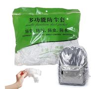 Waterproof Backpack Cover, 50 Pieces Transparent Dustproof Protective Rain Cover for Daypack | for Men and Women, School, Urban Commuting, Outdoor, Hiking, Camping, Viag