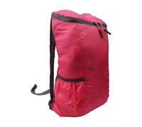 Waterproof Backpack for Camping and Hiking Portable Foldable Design for Outdoor Enthusiasts and Travelers (Red)