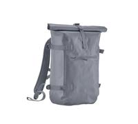 Waterproof backpack with zipped front pocket Quadra Gris TU