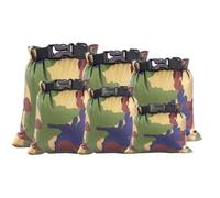 Waterproof Bag, Dry Sack Backpack, 8.66 inches Lightweight IPX3 Rainproof Bag 200g, Camouflage Outdoor Gear for Kayaking Hiking Camping Fishing Travel, Color