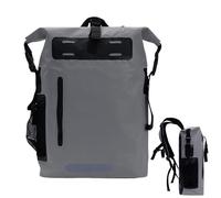 Waterproof Bag, Roll-Top Camping Backpack, Large Travel Rucksack, Tear-Resistant Material, Adjustable Shoulder Straps, Ideal for Hiking Adventures and Beach Photography Trips