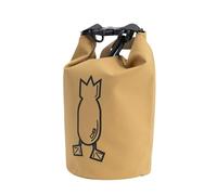 Waterproof Bag Rolled, Foldable Large-Capacity Outdoor Storage Bag, Waterproof Dry Bag Suitable for Boating Camping Hunting and Traveling Tarpaulin, for Outdoor Equipment Storage (Khaki)