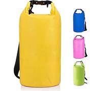 Waterproof bag, ultra light dry bag for sailing, floating dry backpack, beach bag, lightweight dry bag for beach, boating, fishing, kayaking, swimming, rafting, camping, 40L,Yellow