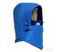 Waterproof Balaclava Rain Resistant Snow Face Mask Fleece for Women Men Windproof Hood Head Neck Cover for Motorcycle Snowboard Cycling Blue