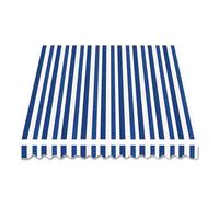 Waterproof Balcony ning Fabric Replacement - Blue Markise Material, 4x(13x10FT) (3.6x2.5m) - UV Sun Protect Canopy Cover for Outdoor Use