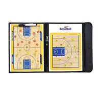 Waterproof Basketballs Whiteboard for Coaches, Magnetic Basketball Lineup Board for Dugout, with Pen and Magnetic Chess Pieces, Folding Design