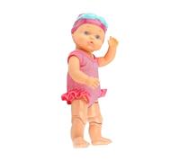 Waterproof Bath Baby Doll, Waterproof Bath Doll, Floating Battery Operated Bath Baby Doll for Girls at Home On the Go Indoor