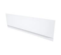 Waterproof Bath Panel Set - 1700mm Front & 700mm End Panel with Adjustable Plinth 100% Waterproof PVC Foam Board, High-Gloss White Finish, Scratch & UV Resistant, Easy DIY Installation (Front Panel)
