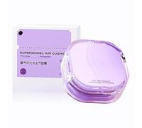 Waterproof Bb Cushion, Lightweight Breathable Foundation, 3.07in Portable with Integrated Puff, All-Day Hold, Smudge-Proof Smoothing Base with Dewy Finish, Cosmetic Accessory for Radiant Skin