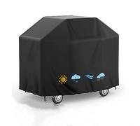 Waterproof BBQ Cover Outdoor Barbecue Dust & Weatherproof Protection Heavy Duty Black Grill Cover for All Weather Use