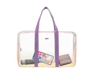 Waterproof Beach Bag Transparent Portable Zipper Storage Pouch