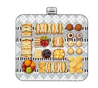 Waterproof Beach Blanket | 200 x 200 cm Waterproof Sandproof Portable Blanket | 3-Layer Outdoor Blanket - For Park, Picnic, Outdoor, Camping, Travel, Lawn, Grass In Summer
