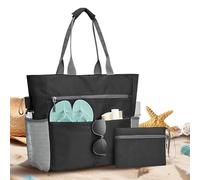 Waterproof Beach Tote Bag Beach Bag With Waterproof Lining Lining Keeps Your Items Safe From Sand And Water For Travel Women Trip Pool Vacation Sunglasses Water Bottles Boat