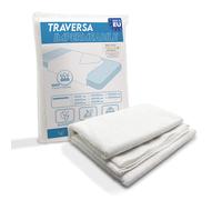 Waterproof Bed Pad. Soft Cotton and Machine Washable (100 x 180 cm)