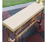 Waterproof Bench Cush for Garden Fur 2 4 Seater Patio Sofa Pad with Non Slip Str 160 180 cm Dark Green 200 x 45 x 5 cm Outdoor Seating Comfort