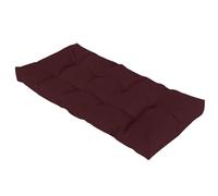 Waterproof Bench Cushion - 8cm Non-Slip Garden Swing Cushions 2/3/4 Seater Outdoor Furniture Rectangular Seat Cushion for Patio Living Room,dark gray