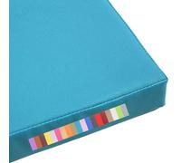 Waterproof Bench Cushion Indoor/Outdoor with Zipper - 2/3 seater Non-Slip Seat Chair Replacement Pads for Patio, Sofa, Garden, Porch Swing, Bay Window(Lake blue, 60x30x5cm)