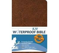 Waterproof Bible - KJV - Brown