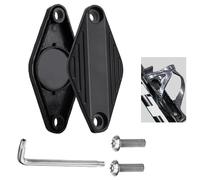 Waterproof Bicycle Mount for AirTag, Hidden Under the Bottle Holder, Security Screws, Anti-Theft Protection, Discreet Security, Plastic Bicycle Mount An-ti Lost Protective Case