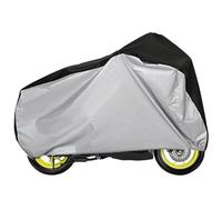 Waterproof Bike Cover | Chopper Rain Coat | Outside Storage with Lock Holes | Two- Case | Weatherproof Portable Dust Proof Protector | Windproof Rain Cover for Mountain & Road Bike