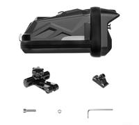 Waterproof Bike Seat Bag 1.6L for Night Riding | for snap-on bracket, one-click install, fits most saddle rails, easy removal, secure mounting system