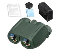Waterproof Binoculars | 10x25 High Power Portable,Easy Focus Binoculars,for Boaters Hikers Sports Fans Campers Photographers Camping Fishing Bird Watching Hiking Travel Concerts
