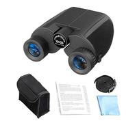 Waterproof Binoculars,Travel Compact Binoculars,10x25 High Power Portable For Boaters Hikers Travelers Sports Fans Campers Photographers Bird Watching Hiking Camping Fishing Travel
