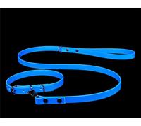 Waterproof Biothane Dog Lead & Collar Set | Metal Buckle | Black Rivets | Ultra Durable…