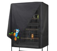 Waterproof Bird Cage Cover - Breathable Protection for Large Parrot House, Oxford Fabric Sunshade 66x48x102cm, Windproof Cover for Parakeet |