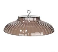 Waterproof Bird Feeder Cover 25x7cm Rain Shield(Brown)