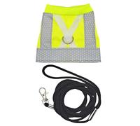 Waterproof Bird Vest For Parrots Reflective Leash Pet Care Essential Pet Bird Outfit Colorful Flight Suit Parrot Vest Harness And Leash