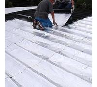 Waterproof Bitumen Tape for Roof Repair SelfAdhesive Aluminum Foil Roofing Felt Durable Flashing Tape & Underlayment Roll Various Widths for Ultimate Roof Protection