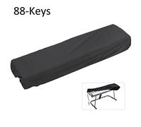 Waterproof Black 61,Keys Digital Piano Keyboard Dust Cover,Protect Your Musical Instrument from Dust and Water Damage (88 keys black)