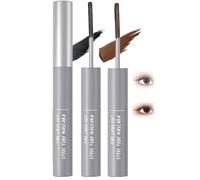 Waterproof Black Brown Mascara Set With Fine Tube Design For 3D Lash Lift Lengthening - Smudge-Proof Non-Clumping Formula Provides Voluminous Definition And Curl Effect For Everyday Wear And Special
