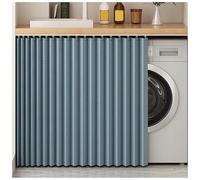 Waterproof Blackout Curtains for Kitchen Cabinets - Dustproof & Privacy Short Curtains for Under Sink & Kitchen Storage Solutions - Ideal for Cabinet Organization