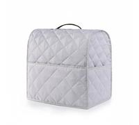 ＡＷＨＡＯ Waterproof Blender Cover Appliance Mixer Dust With Quilted Polyester And Side Pockets Suitable for kitchen countertops dorm rooms small apartments housewarming gifts , White