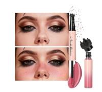 Waterproof Blush Stick,Sweat-Resistant Face Cheek Dot Pen - Double-end Face Dot Pen,for Women Lady Girlfriend Birthday Party Dating Photo Beauty