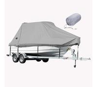 Waterproof Boat Tarpaulin Cover with Elastic Band, 600D Oxford Fabric, Dustproof Protection for Cabin, Rowing, and Sailboats