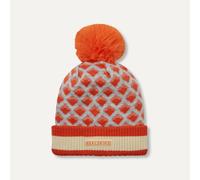 Waterproof Bobble Hat with Knitted Mitten - Orange / S/M