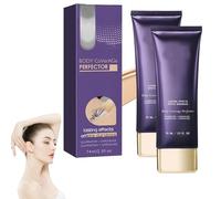Waterproof Body Concealer | Full Coverage Leg Makeup for Tattoos & Veins | Transfer-Resistant Skin Perfector with Natural Matte Finish
